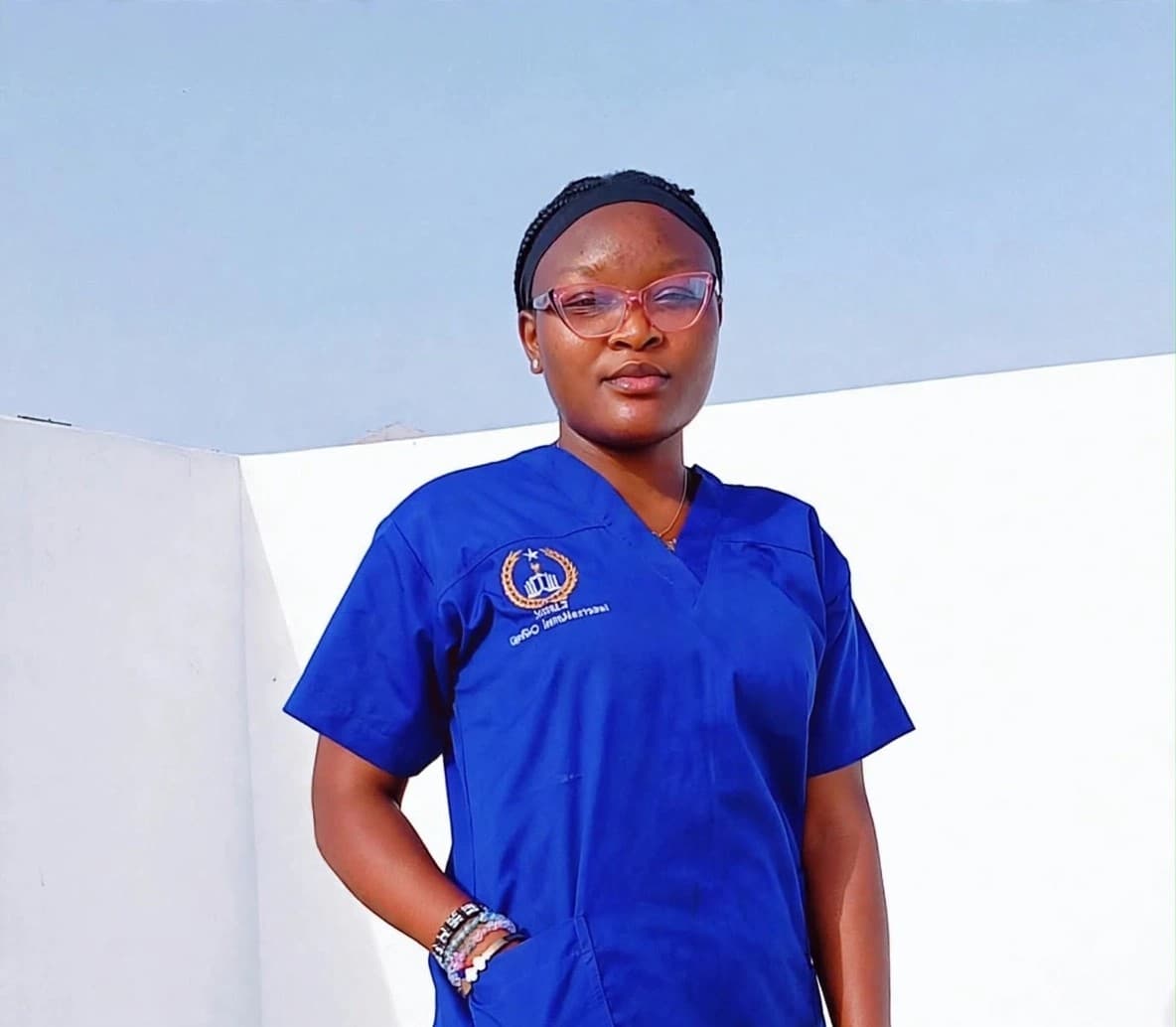 Passport photo of Margret Cynthia Sabwani, caregiver in Umoja 1, Nairobi