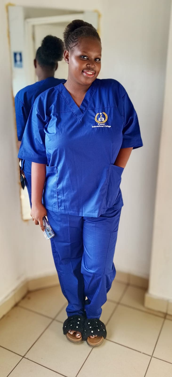 Passport photo of Mumbua Florence Mutua, caregiver in Malindi, Kilifi